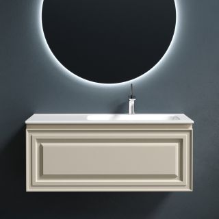 Подвесная тумба под раковину Sancos Very VR100RCE правая 100см Beige Soft